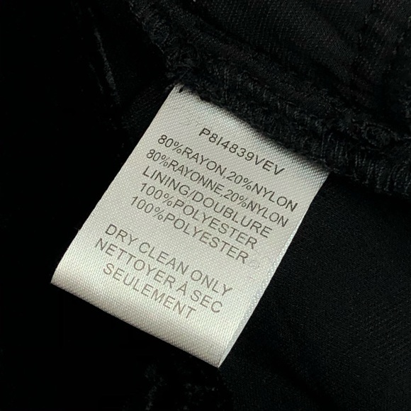 Parker Women's Morgan Velvet Jogger Pants Black New - Picture 5 of 5